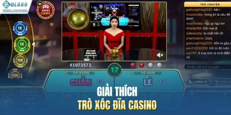 Giải thích trò xóc đĩa casino