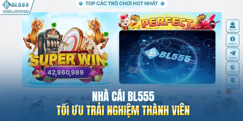 Nhà cái BL555 tối ưu trải nghiệm thành viên