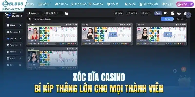 Xóc Đĩa Casino - Bí Kíp Thắng Lớn Cho Mọi Thành Viên